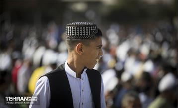 اقامه نماز عید فطر افغانستانی های اهل تسنن مقیم تهران 28