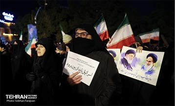 مراسم عزاداری شهادت رهبر انقلاب اسلامی در میدان شهید طهرانی‌مقدم 10