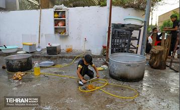 جمع آوری موکب های مردمی در شهر کربلا 7