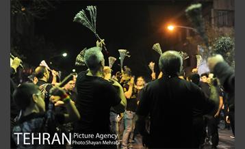 عزاداری شب تاسوعا در خیابان های تهران 19