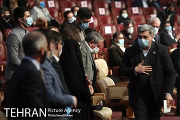 مراسم اختتامیه پنجمین دوره جایزه جهانی خشت طلایی تهران 70