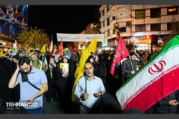 دویست‌وشانزدهمین شب اجتماع مردم تهران