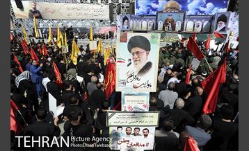 تشییع پیکر مطهر شهید محسن حججی 6