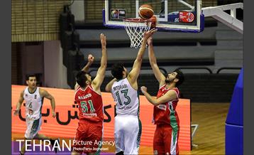 دیدار تیم های بسکتبال مهرام تهران و ذوب آهن 5