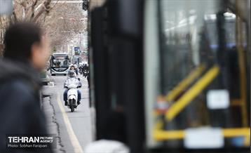 بهره‌برداری از اتوبوس های برقی شهر تهران 46