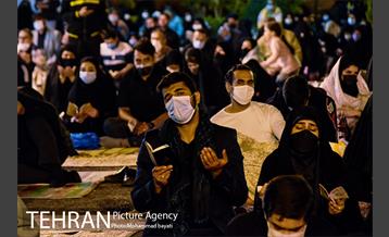 مراسم شب احیا در حرم حضرت عبدالعظیم(ع) 8