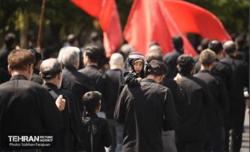 دسته عزاداری دانشگاه امام صادق(ع) در ظهر تاسوعا 16