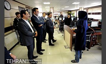 بازدید سرپرست مرکز ارتباطات از خبرگزاری فارس 12
