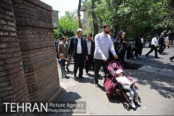 حضور شهردار تهران در راهپیمایی روز قدس 19