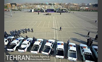 پیشواز نیروهای شهربان و حریم بان از نوروز با حضور شهردار تهران 46