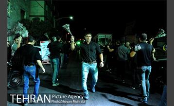 عزاداری شب تاسوعا در خیابان های تهران 15