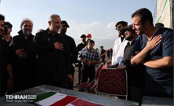 شهردار تهران در آیین وداع با آقای شهید ایران 20