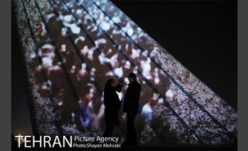 ویدئومپینگ و نور افشانی میدان آزادی به مناسب سالروز پیروزی انقلاب اسلامی 11