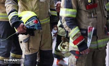 مسابقه پله‌نوردی آتش‌نشانان در برج میلاد 59