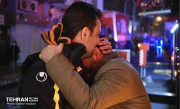 آتش سوزی در خیابان بهار تهران 32