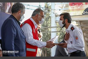 آیین گرامیداشت روز آتش نشان با حضور شهردار تهران 78