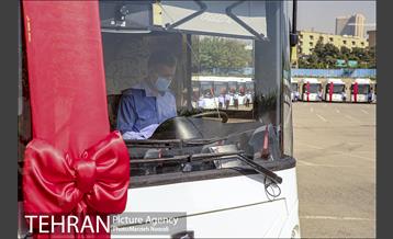 آیین بهره برداری از اتوبوس ها و مینی بوس 25