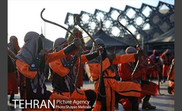 اجرای تعزیه در میدان امام حسین(ع)