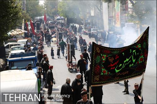 برگزاری مراسم سوگواری سالار شهیدان امام حسین (ع) در محلات منطقه 15 1