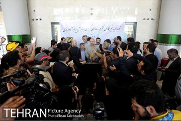 بازدید شهردار تهران از پایانه خط 6 مترو تهران 10