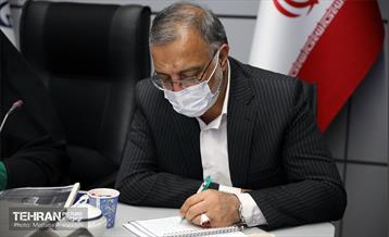 نشست شهردار تهران با اعضای فراکسیون محیط زیست 17