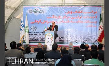 مراسم کلنگ زنی احداث اولین مرکز بازیافت پسماندهای ساختمانی و عمرانی آبعلی 18