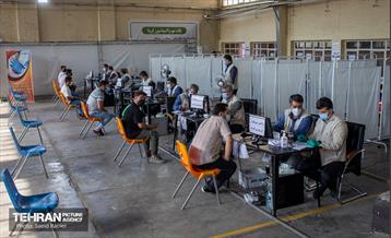 واکسیناسیون رانندگان شرکت واحد اتوبوسرانی 21