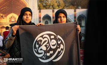 عزاداری شهادت حضرت فاطمه(س) در منطقه 8 9