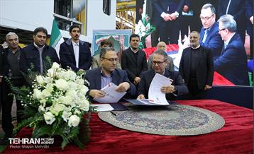 آیین آغاز تولید انبوه قطار تولید ملی 11