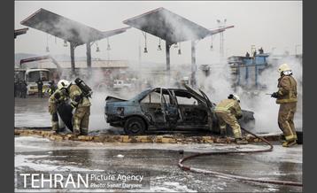 مانور عملیاتی اطفای حریق 28