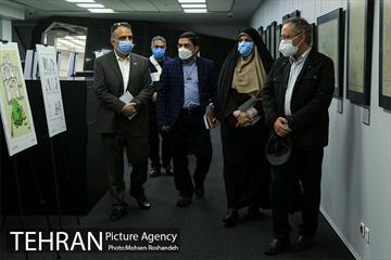 افتتاح نمایشگاه کاریکاتور شهرهوشمند و تهران من 11
