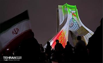 نور افشانی در شب سالگرد پیروزی انقلاب اسلامی - 2 27