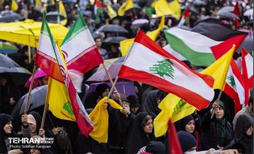تجمع مردم تهران در محکومیت به شهادت رساندن سیدحسن نصرالله 10