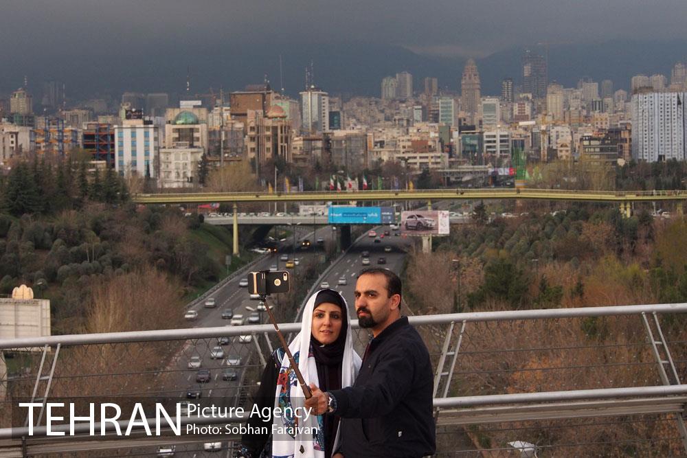 عکس از تهران پل طبیعت