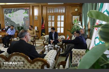 دیدار مدیران باشگاه های ورزشی استقلال و پرسپولیس با شهردار تهران