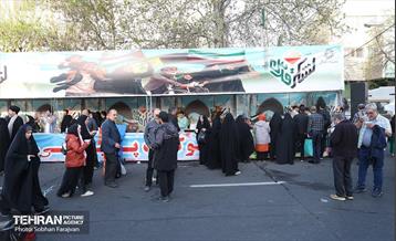 خدمت‌رسانی شهرداری تهران به نمازگزاران عید فطر در مصلی تهران 45