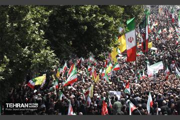 تشییع شهدای اقتدار ملی در تهران - 4 4