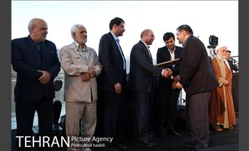 آیین بهره برداری همزمان 4 پروژه عمرانی پایتخت 16