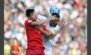 دیدار تیم های فوتبال ایران و چین