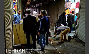 آغاز کار و تجارت در بازار تهران در سال جدید‎ 15