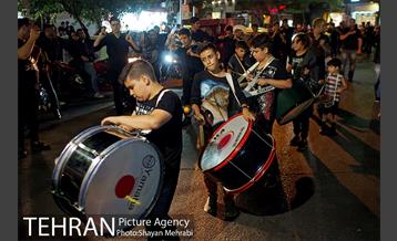 عزاداری شب پنجم ماه محرم در محله گرگان 6