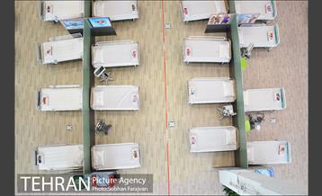 نقاهتگاه بیماران کرونایی در مرکز سلامت ایران مال 10