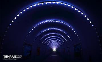 افتتاح بزرگترین تونل نقش و نور کشور در بوستان نهج‌البلاغه 17