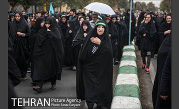 راه پیمایی مردم تهران در روز اربعین  29