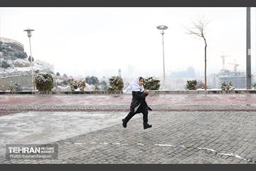 روز برفی تهران - 1 15