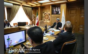 دیدار رئیس دانشگاه تهران با شهردار تهران 6