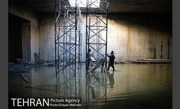 "پایانه اکباتان" اولین و تنها پارکینگ زیرزمینی قطارهای شهری 56