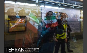 خدمات رسانی مترو تهران در روز ۲۲ بهمن 9