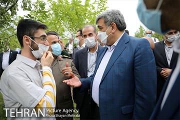 آئین کلنگ زنی یادمان سرباز وطن 50
