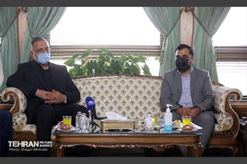 دیدار شهردار تهران با وزیر ارتباطات و فناوری اطلاعات 21